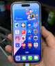 Apple/蘋果 iPhone 15 Pro (A3104) 256GB 藍(lán)色鈦金屬  資源機(jī) 12期分期 曬單實(shí)拍圖