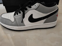 CLENIKEEDAIR NIKE純原AJ1 Low 白藍紅低幫籃球鞋男女百搭休閑運動(dòng)滑板鞋DC Aj1煙灰 氣墊摩擦有聲 純原工廠(chǎng)直發(fā) 43 曬單實(shí)拍圖