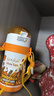膳魔師（THERMOS）兒童水杯316l不銹鋼保溫杯寶寶水杯小學(xué)生吸管杯耐磨防摔可斜跨 黃恐龍 320ml （帶杯繩+恐龍蛋） 曬單實(shí)拍圖
