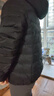 鴨鴨（YAYA）輕薄羽絨服女冬短款2025年秋冬新款高端時(shí)尚女款輕便韓版保暖外套 黑色【連帽款】 XL 曬單實(shí)拍圖