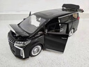 MOONCHILD豐田埃爾法商務(wù)車(chē)模型1:18車(chē)模汽車(chē)模型合金送送給男朋友生日禮物 【電動(dòng)門(mén)】1:18埃爾法【黑色】 曬單實(shí)拍圖