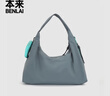 本來(lái)（benlai）防潑水單肩斜挎包2025夏季新款輕量便攜兩用包BSPB50013 深灰 曬單實(shí)拍圖