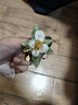 She's梵高玫瑰疊花刺繡發(fā)繩高檔橡皮筋頭繩輕奢發(fā)圈教師節(jié)禮物 曬單實(shí)拍圖