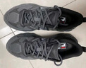 斐樂(lè )（FILA）蕨草鞋FERN女鞋運動(dòng)鞋新款戶(hù)外老爹鞋休閑鞋厚底 陰影灰/黑-DB 38.5 曬單實(shí)拍圖
