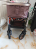 ANGI BABY嬰兒推車可坐可躺嬰兒車輕便折疊新生兒減震高景觀雙向兒童手推車 輕奢香檳金【一鍵收車+四輪EVA】 曬單實拍圖