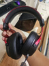 iKF V11 Pro7.1四模無線游戲耳機(jī)頭戴式7.1環(huán)繞音效藍(lán)牙有線電競(jìng)專用三角洲FPS無畏契約辨位 黑紅色 曬單實(shí)拍圖