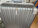 90分PC旅行箱鋁框行李箱20英寸商旅兩用可登機拉桿箱登機箱太空銀 曬單實拍圖