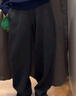 優(yōu)衣庫男裝HEATTECH舒適長(cháng)褲休閑褲褲子保暖褲常規款463968 07 青灰色 4XL /185/120C 曬單實(shí)拍圖