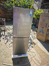 美的（Midea）186升兩門(mén)二門(mén)雙開(kāi)門(mén)節能低音風(fēng)冷無(wú)霜迷你超薄小型家用租房電冰箱 BCD-186WMA榭湖銀 曬單實(shí)拍圖