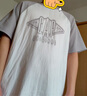 Gap男女裝夏季撞色插肩袖logo圓領(lǐng)短袖T恤寬松上衣463174 白色 2XL (185/104A)亞洲尺碼 曬單實(shí)拍圖