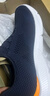 斯凱奇（Skechers）夏季男鞋新款輕便一腳蹬透氣網(wǎng)面休閑運動(dòng)跑步鞋百搭慢跑鞋210281 海軍藍色/橘色/210281-NVOR 43 曬單實(shí)拍圖