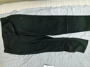 安踏（ANTA）精英商務(wù)型動(dòng)褲丨抗皺長(cháng)褲男防曬秋季運動(dòng)褲直筒送爸爸休閑褲子 【防潑水升級西褲】基礎黑7509-4 L (男175) 曬單實(shí)拍圖