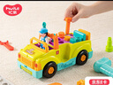匯樂(lè)玩具（HUILE TOYS）工具卡車兒童玩具車工程車挖掘機(jī)寶寶汽車玩具1-3歲生日禮物 工具卡車 曬單實(shí)拍圖
