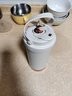 鯨奈斯喝中藥專(zhuān)用保溫杯全陶瓷內膽外帶中藥杯隨身便攜保溫壺儲存分裝瓶 奶霜白【升級陶瓷內膽】 曬單實(shí)拍圖