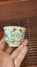 蘇氏陶瓷（SUSHI CERAMICS）青花永樂鎏銀茶杯主人杯個(gè)人杯品茗杯功夫茶杯七夕禮物J0641 曬單實(shí)拍圖
