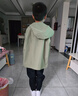 左西男童搖粒絨外套2025春秋季兒童抓絨衣中大童秋裝上衣 藏青色 130 曬單實(shí)拍圖