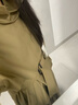 fano studios【現(xiàn)貨】范洛Fano經(jīng)典廓形氣質(zhì)風(fēng)衣外套女中長款英倫風(fēng)系帶2025秋 卡其色 S （第二批） 曬單實拍圖