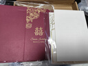雪束2025新款高級感請柬結婚請帖打印定制喜帖婚禮邀請函喜慶中國風(fēng) 玫瑰皇后 10個(gè) 打印款20張起打印 曬單實(shí)拍圖