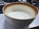 品喻（PINYU）日式泡面碗餐具面條碗家用大碗拉面碗湯碗防燙陶瓷湯面碗【白】 曬單實(shí)拍圖