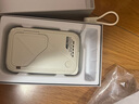 SUIDDY【3C認(rèn)證丨四合一】充電寶自帶線帶插頭器20000毫安大容量Magsafe快充移動(dòng)電源適用蘋果華為小米 2萬毫安時(shí)【自帶線+磁吸+AC插頭】米白色 曬單實(shí)拍圖