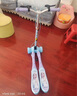迪士尼（Disney）兒童滑板車1-3-8歲蛙式車加寬四輪折疊踏板車手剎劃板車冰雪奇緣 曬單實拍圖