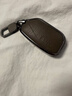 槍聲25款寶馬新X3鑰匙套5系7系x5x7 740Li_i7_X1汽車(chē)用真皮包殼扣 新寶馬bmw標【方扣】- 大象灰 曬單實(shí)拍圖