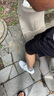 特步情侶男女板鞋小白鞋空軍一號秋冬革面保暖運動(dòng)板鞋休閑鞋 曬單實(shí)拍圖