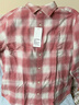 優(yōu)衣庫【驚喜價(jià)】童裝男童女童法蘭絨格子襯衫長(cháng)袖襯衣薄478132 12 桃紅色 150 曬單實(shí)拍圖