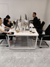 意遠E0級辦公桌員工位辦公桌椅組合簡約現代屏風卡座職員辦公桌工作臺 【E0級板材】四人位 曬單實拍圖