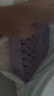 米小舒枕頭深度睡眠非乳膠枕TPE格子凝膠枕頸椎透氣釋壓枕芯可水洗 曬單實(shí)拍圖