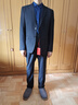 皮爾卡丹高檔羊毛西服套裝男全套正裝西裝商務(wù)面試上班西裝結婚伴郎喜爸爸 藏青【衣服+褲子+襯衫領(lǐng)帶】 50/175碼(L) 曬單實(shí)拍圖