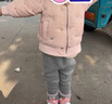戴維貝拉（DAVE＆BELLA）童褲加絨兒童打底褲新款冬裝褲女童休閑褲小童長(zhǎng)褲寶寶褲子 灰色【現(xiàn)貨】 90 cm（建議身高80-90cm） 曬單實(shí)拍圖