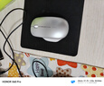 英菲克（INPHIC）M1二代無(wú)線(xiàn)藍牙鼠標可充電辦公輕音電量顯示便攜人體工學(xué)三模適用蘋(píng)果惠普華為筆記本電腦ipad通用 【100%右手選這個(gè)+側翼指托+磨砂】太空銀 曬單實(shí)拍圖