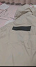 鴨鴨（YAYA）王一博同款羽絨服女2025冬季最新款沖鋒外套保暖潮流工裝男女同款 燕麥色 2XL 【建議150-165斤】 曬單實(shí)拍圖