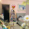 兩三事晚春敘景 2025夏新款印花裙擺拼接立體花朵連衣裙配領(lǐng)帶別針 黑色 S 曬單實(shí)拍圖