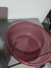 加大加厚洗臉盆家用大號洗菜盆洗衣盆學(xué)生宿舍洗襪子內褲收納盆子 紫紅色【大號】加厚摔不爛 加厚摔不爛 曬單實(shí)拍圖