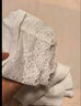 Olrain歐芮兒白色V領(lǐng)T恤女春季2025新款法式設計感蕾絲長(cháng)袖上衣 白色 S 曬單實(shí)拍圖