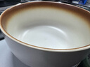 品喻（PINYU）日式泡面碗餐具面條碗家用大碗拉面碗湯碗防燙陶瓷湯面碗【白】 曬單實(shí)拍圖