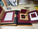 【生日禮物】自制手工立體書diy成品相冊情侶戀愛照片書創(chuàng)意手賬 新款精裝版：空白復(fù)古封面 不含洗照片 曬單實(shí)拍圖