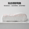 海瀾之家（HLA）枕頭記憶棉護頸枕深度睡眠專(zhuān)用頸椎枕兒童男士慢回彈記憶枕芯趴睡 標準-波浪枕【白色】50*30cm 【A類(lèi) 護頸枕 】單只裝 曬單實(shí)拍圖