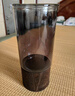 木丁丁木質(zhì)托玻璃藝術(shù)花瓶北歐輕奢簡(jiǎn)約風(fēng)高級感木座水養鮮花器生日禮物 曬單實(shí)拍圖