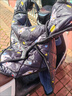安丹迪（Adandyish）電動(dòng)車(chē)擋風(fēng)被加厚秋冬季防風(fēng)保暖摩托車(chē)防雨水電瓶車(chē)帶口袋反光 護肩藍黑 曬單實(shí)拍圖