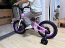 優(yōu)貝（RoyalBaby）兒童自行車(chē)男女鎂合金單車(chē) 月亮系列3-5歲 宇航員14寸 粉色 曬單實(shí)拍圖
