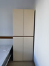 久雅【包安裝】衣柜臥室現代簡(jiǎn)約木家具家用柜子組合大衣柜衣櫥 80*200兩門(mén)衣柜 曬單實(shí)拍圖