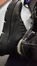 斯凱奇（Skechers）閃穿鞋男士商務(wù)鞋秋季薄款一腳蹬德比鞋軟底上班通勤休閑鞋205353 曬單實(shí)拍圖