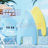 李寧（LI-NING）浮板游泳訓(xùn)練打水板A字板泳姿練習(xí)游泳浮力板 助泳板0461藍(lán)色 曬單實(shí)拍圖