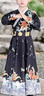 漢服男童兒童國學(xué)服女童古裝中國風(fēng)表演服裝小學(xué)生唐裝朗誦演出服 玥魚(yú)黑色男款 110 曬單實(shí)拍圖