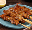 羅森711便利店 大成日式照燒咖喱雞肉串燒烤雞腿肉油炸半成品10串 炭烤雞腿肉串270g(10串) 曬單實(shí)拍圖