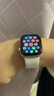 Apple/蘋果 Watch Series 10 智能手表GPS款42毫米玫瑰金色鋁金屬表殼淡桃粉色運(yùn)動(dòng)型表帶S/M MX1R3CH/B 曬單實(shí)拍圖