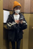 棉致撞色沖鋒衣外套女短款2025年春季新款小個(gè)子韓版百搭休閑運動(dòng)上衣 黑色 春秋-精品雙層 L 建議105-115斤 曬單實(shí)拍圖